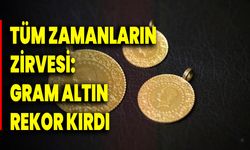Tüm Zamanların Zirvesi: Gram Altın Rekor Kırdı