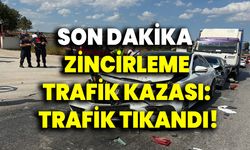 Son Dakika Zincirleme Trafik Kazası: Trafik Tıkandı!