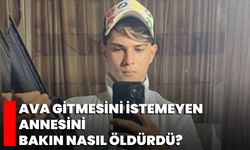 Ava Gitmesini İstemeyen Annesini Bakın Nasıl Öldürdü?