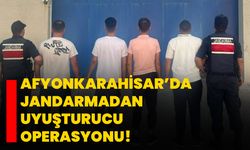 Afyonkarahisar’da Jandarmadan Uyuşturucu Operasyonu!