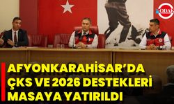 Afyonkarahisar’da Çks Ve 2026 Destekleri Masaya Yatırıldı