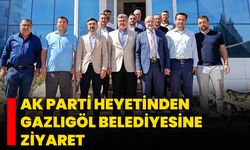 AK Parti Heyetinden Gazlıgöl Belediyesine Ziyaret