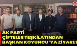 Ak Parti Çifteler Teşkilatından Başkan Koyuncu’ya Ziyaret