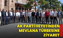 Ak Parti Heyetinden Mevlana Türbesine Ziyaret