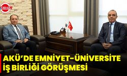 AKÜ’de Emniyet-Üniversite İş Birliği Görüşmesi