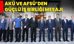 AKÜ ve AFSÜ’den Güçlü İş Birliği Mesajı