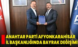 Anahtar Parti Afyonkarahisar İl Başkanlığında Bayrak Değişimi