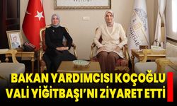 Bakan Yardımcısı Koçoğlu Vali Yiğitbaşı’nı Ziyaret Etti