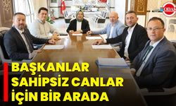 Başkanlar Sahipsiz Canlar İçin Bir Arada