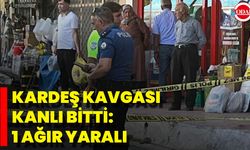 Kardeş Kavgası Kanlı Bitti: 1 Ağır Yaralı