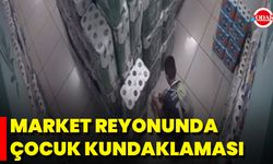 Market Reyonunda Çocuk Kundaklaması