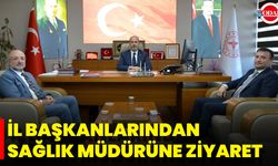 İl Başkanlarından Sağlık Müdürüne Ziyaret