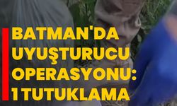 Batman'da uyuşturucu operasyonu: 1 tutuklama