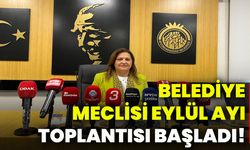 Belediye Meclisi eylül ayı toplantısı başladı!
