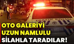 Oto galeriyi uzun namlulu silahla taradılar!