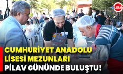 Cumhuriyet Anadolu Lisesi Mezunları Pilav Gününde Buluştu!
