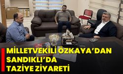 Milletvekili Özkaya’dan Sandıklı’da Taziye Ziyareti