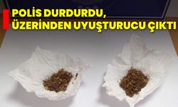 Polis Durdurdu, Üzerinden Uyuşturucu Çıktı