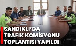 Sandıklı’da Trafik Komisyonu Toplantısı Yapıldı