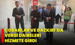 Çobanlar ve Dazkırı’da Vergi Daireleri Hizmete Girdi