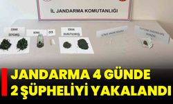 Jandarma 4 Günde 2 Şüpheliyi Yakalandı