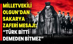 Milletvekili Olgun’dan Sakarya Zaferi Mesajı: “Türk Bitti Demeden Bitmez”