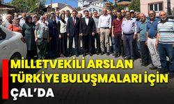 Milletvekili Arslan, Türkiye Buluşmaları İçin Çal’da