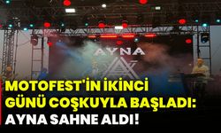 Motofest'in ikinci günü coşkuyla başladı: AYNA sahne aldı!