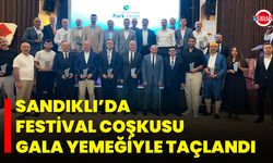 Sandıklı’da Festival Coşkusu Gala Yemeğiyle Taçlandı