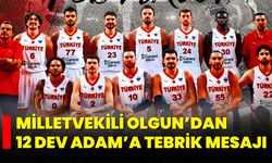 Milletvekili Olgun’dan 12 Dev Adam’a Tebrik Mesajı
