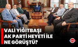 Vali Yiğitbaşı, AK Parti Heyeti ile Ne Görüştü?