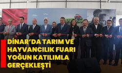 Dinar’da Tarım ve Hayvancılık Fuarı Yoğun Katılımla Gerçekleşti