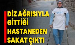 Diz Ağrısıyla Gittiği Hastaneden Sakat Çıktı