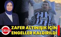 Zafer Altınışık İçin Engeller Kaldırıldı