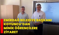 Emirdağ Belediye Başkanı Serkan Koyuncu’dan Minik Öğrencilere Ziyaret
