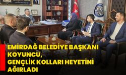 Emirdağ Belediye Başkanı Koyuncu, Gençlik Kolları Heyetini Ağırladı