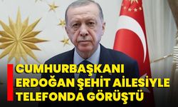 Cumhurbaşkanı Erdoğan Şehit Ailesiyle Telefonda Görüştü