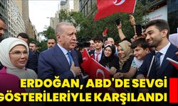 Erdoğan, ABD'de sevgi gösterileriyle karşılandı