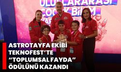 Astrotayfa Ekibi, Teknofest’te “Toplumsal Fayda” Ödülünü Kazandı