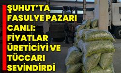 Şuhut’ta Fasulye Pazarı Canlı: Fiyatlar Üreticiyi ve Tüccarı Sevindirdi
