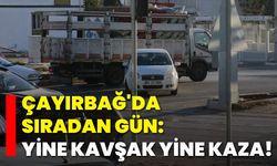 Çayırbağ'da sıradan gün: Yine kavşak yine kaza!