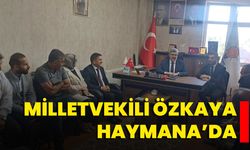 Milletvekili Özkaya Haymana’da