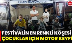 Festivalin En Renkli Köşesi Çocuklar İçin Motor Keyfi