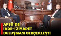AFSÜ’de İade-i Ziyaret Buluşması Gerçekleşti