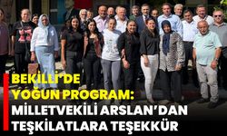 Bekilli’de Yoğun Program: Milletvekili Arslan’dan Teşkilatlara Teşekkür