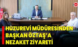Huzurevi Müdüresinden Başkan Öztaş’a Nezaket Ziyareti