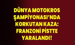 Dünya Motokros Şampiyonası’nda Korkutan Kaza: