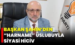 Başkan Şahin’den “Harname” Üslubuyla Siyasi Hiciv