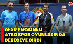 AFSÜ Personeli ATSO Spor Oyunlarında Dereceye Girdi
