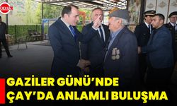 Gaziler Günü’nde Çay’da Anlamlı Buluşma